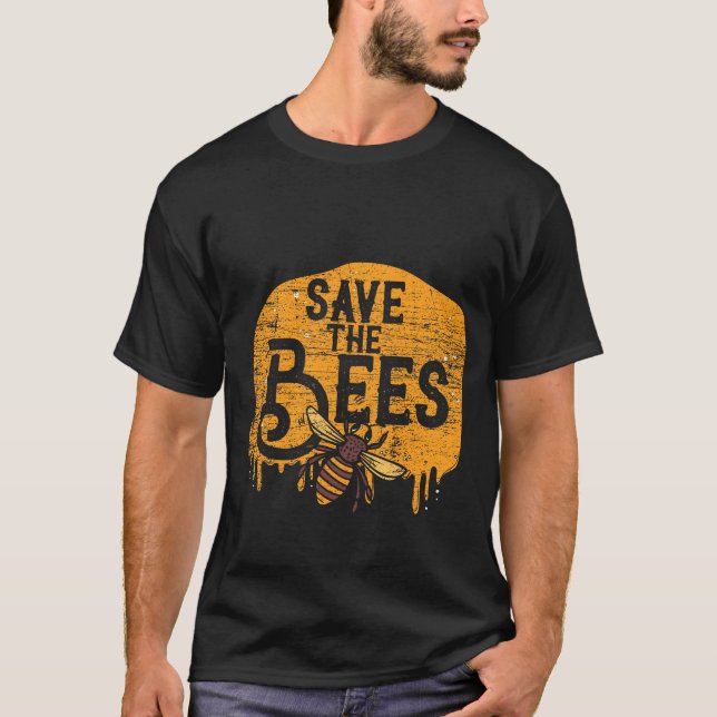 Beschütze die Bienen T-Shirt (Vorderseite)
