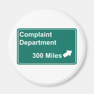 Beschwerdeabteilung 300 Meilen Magnet