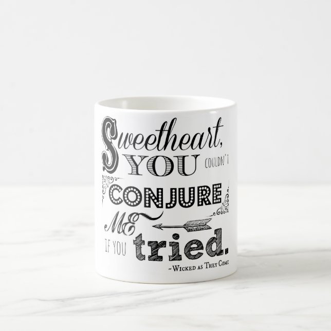 Beschwören Sie mich, Criminy Fleck-Tasse Kaffeetasse (Mittel)