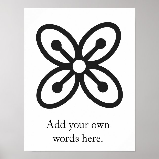 BESE SAKA | Gütezeichen, Power, Überfluss Poster (Vorne)