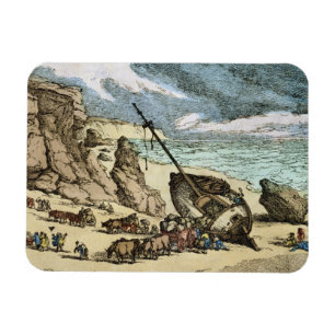 Beseitigung eines Wrack an der Nordküste von Cornw Magnet