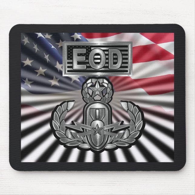 Beseitigung Explosiver Kampfmittel (EOD) Mousepad (Vorne)