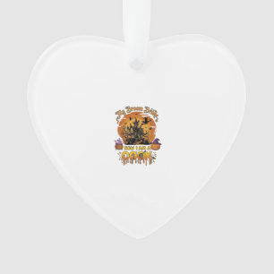 Besen Brach Koch Halloween Spukhaus Kessel Ornament