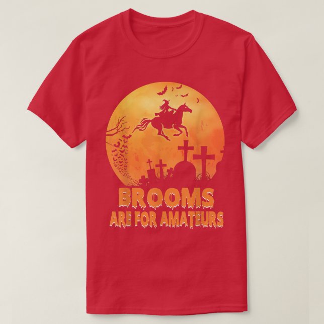 Besen sind für Amateure Shirt Rotzunge H (Design vorne)