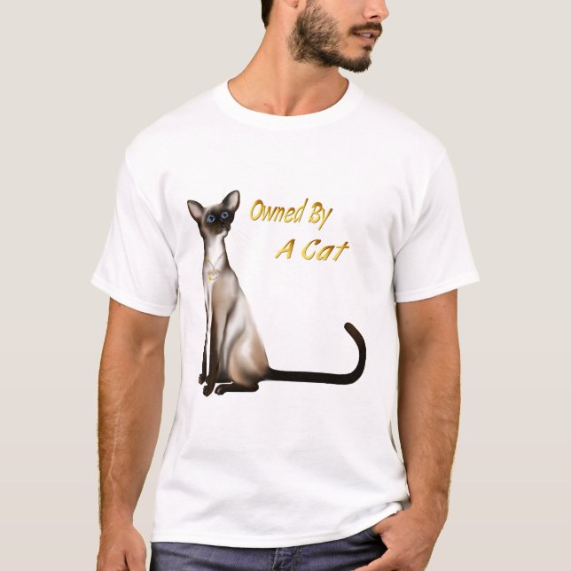 Besessen durch einen Katzen-T - Shirt (Vorderseite)