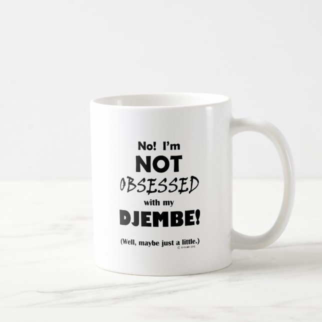 Besessen gewesenes Djembe Kaffeetasse (Rechts)
