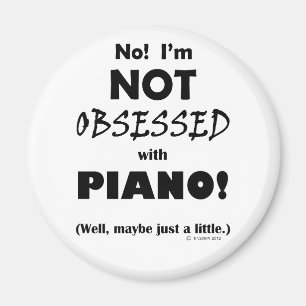 Besessen gewesenes Klavier Magnet