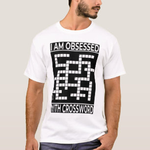 besessen von Kreuzworträtsel Weiß T-Shirt