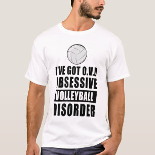 Besessene Volleyball-Störung - Lustige Aussage T-Shirt