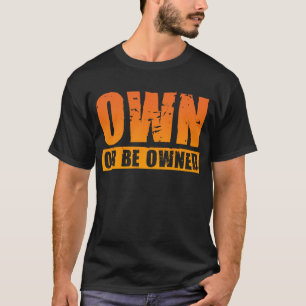 Besessenen (Fahrwerk orange-beunruhigt/Schwarzes) T-Shirt