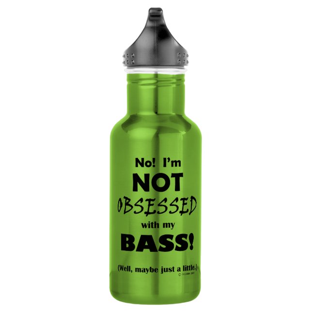 Besessener Bass Edelstahlflasche (Rechts)
