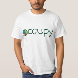 Besetzen Sie Frieden T-Shirt