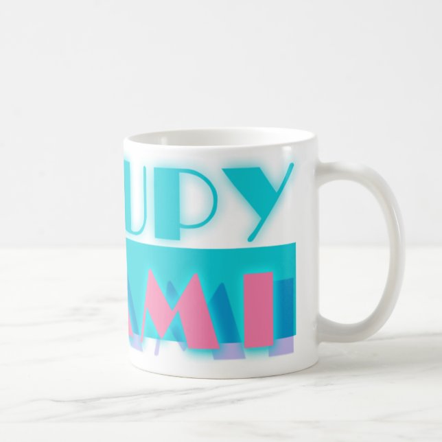 Besetzen Sie Miami Kaffeetasse (Rechts)