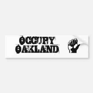 Besetzen Sie Oakland-Autoaufkleber Autoaufkleber
