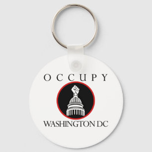 Besetzen Sie Washington DC Schlüsselanhänger