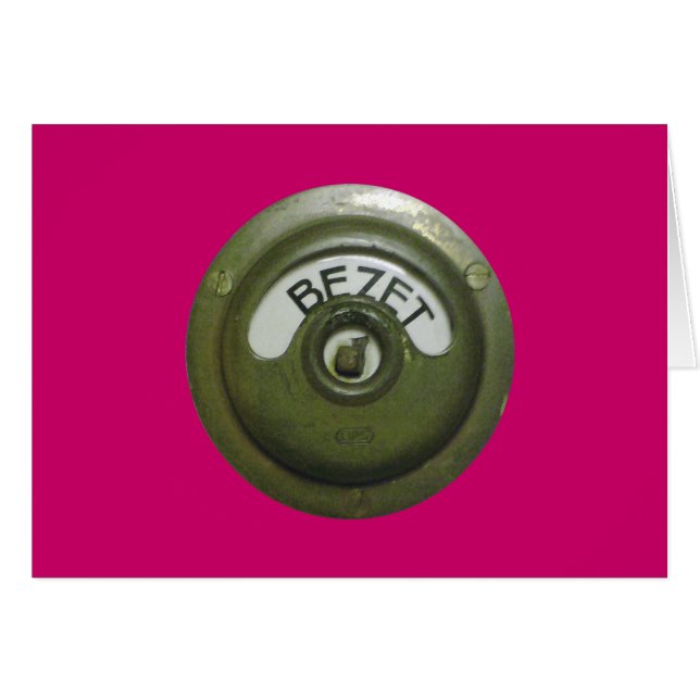 Besetzt, belegt (Vorderseite (Horizontal))