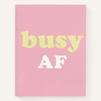 Besetzt Notebook Notizbuch