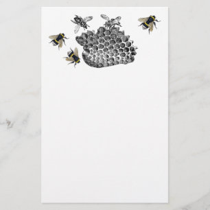 Besetzte Bienen Briefpapier