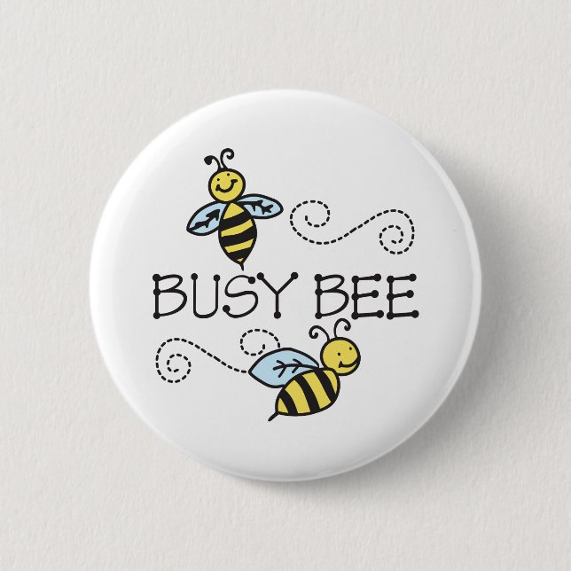Besetzte Bienen Button (Vorderseite)