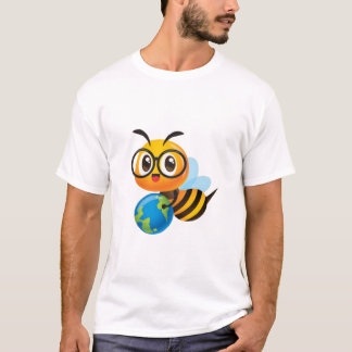 Besetzte kleine Biene: Niedliche Honigbienen für K T-Shirt