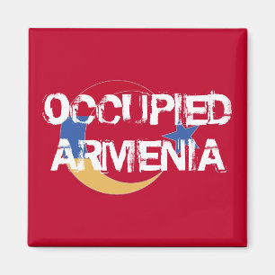 Besetztes Armenien-Magnet Magnet