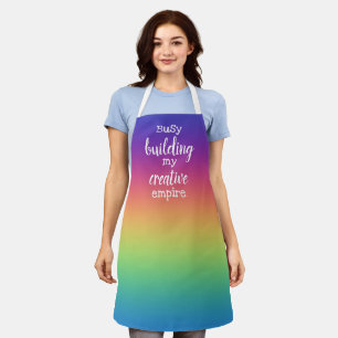 Besetztes Gebäude Meine Creative Empire Rainbow S Schürze