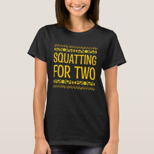 Besetzung für zwei schwangere Junge Mütter Mama de T-Shirt