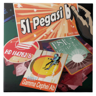 Besichtigen Sie das erste Exoplanet-System von auß Fliese