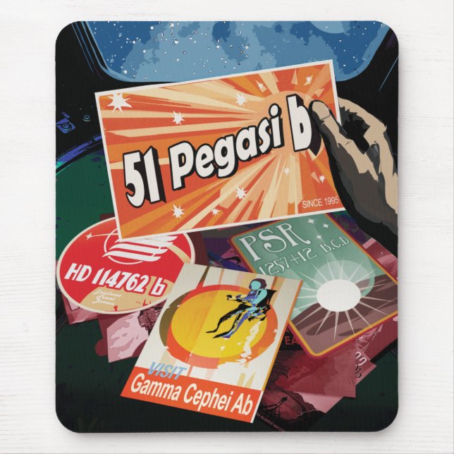 Besichtigen Sie das erste Exoplanet-System von auß Mousepad (Vorne)