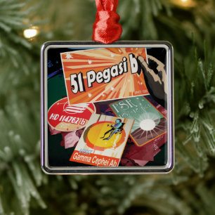 Besichtigen Sie das erste Exoplanet-System von auß Ornament Aus Metall