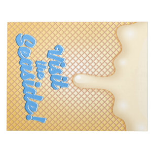 Besichtigen Sie das Meer Notizblock