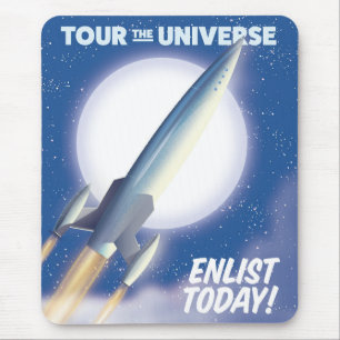 Besichtigen Sie das Universum! Melden Sie sich noc Mousepad