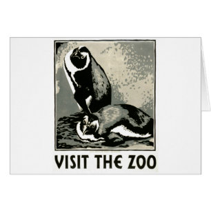 Besichtigen Sie den Zoo - WPA-Plakat -