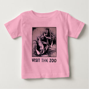 Besichtigen Sie den Zoo - WPA-Plakat - Baby T-shirt