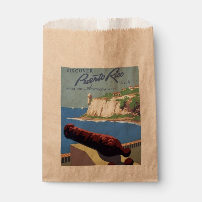 Besichtigung der Festung El Morro, Puerto Rico, Al Geschenktütchen (Vorderseite)
