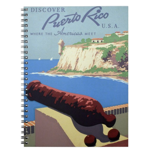 Besichtigung der Festung El Morro, Puerto Rico, Al Notizblock (Vorderseite)