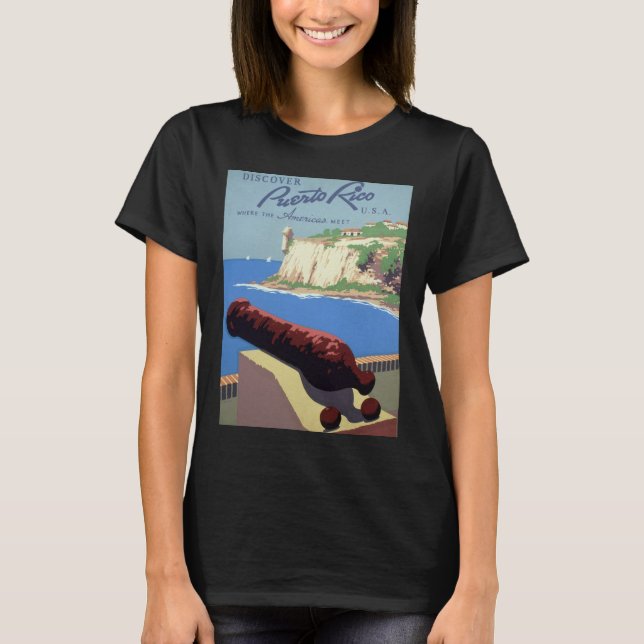 Besichtigung der Festung El Morro, Puerto Rico, Al T-Shirt (Vorderseite)