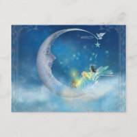 Besichtigung der Mondpostkarte