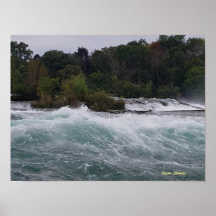 Besichtigung der Niagarafälle Poster