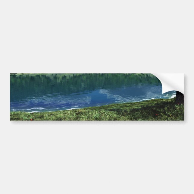 Beside Deep Waters Autoaufkleber (Vorne)