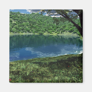 Beside Deep Waters Magnet