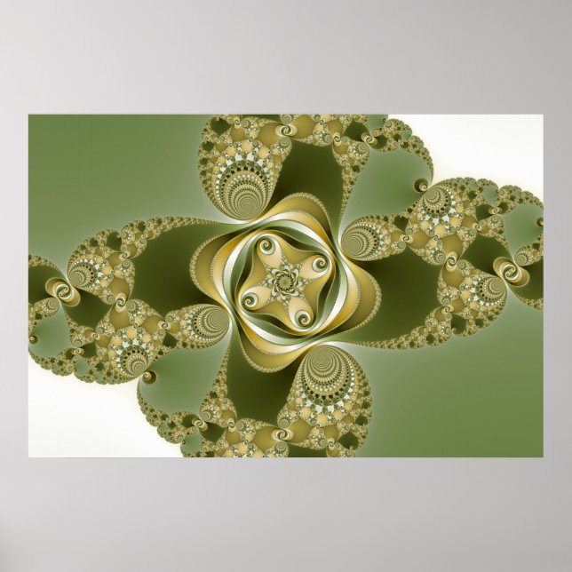 Besiege dies - Fraktal Poster (Vorne)