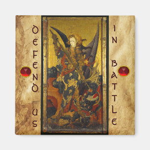 Besiegender Teufel St Michael als Magnet