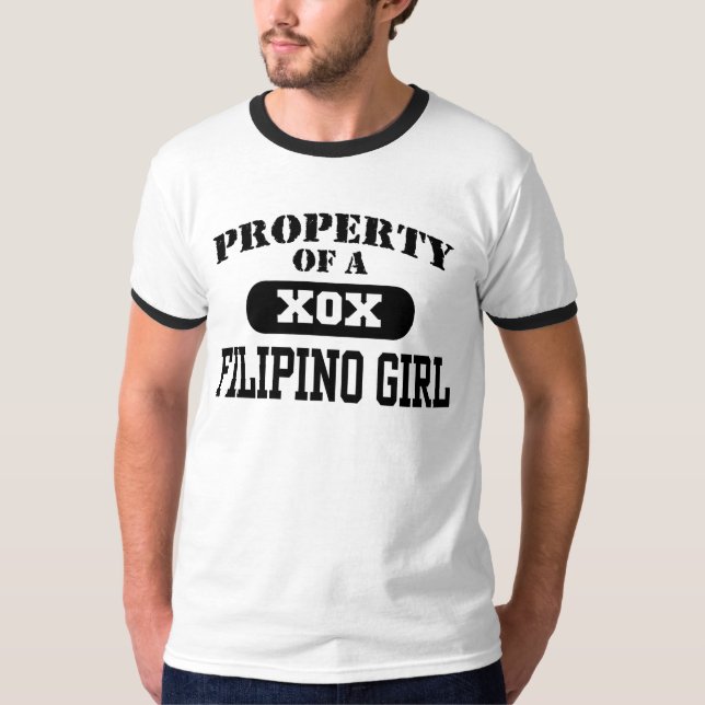 Besitz eines philippinischen Mädchens T-Shirt (Vorderseite)