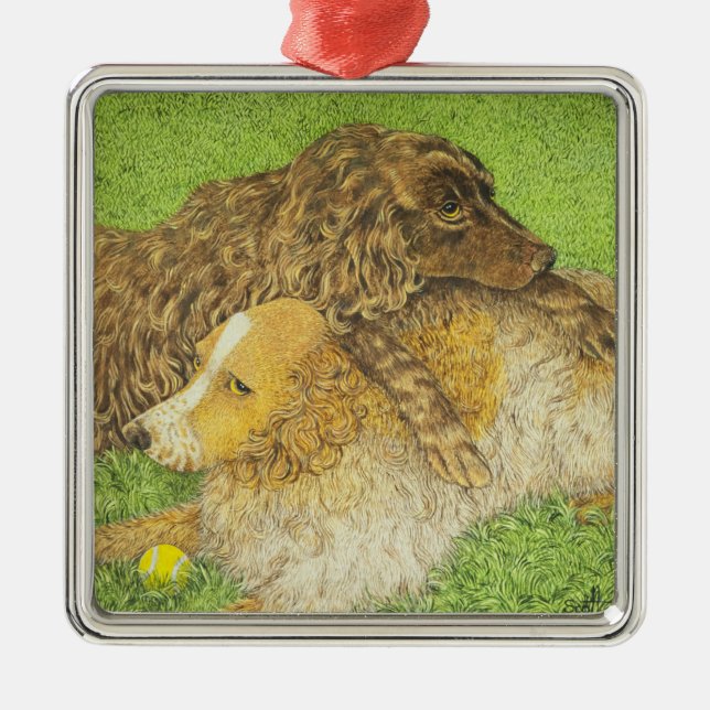 Besitz Silbernes Ornament (Vorne)