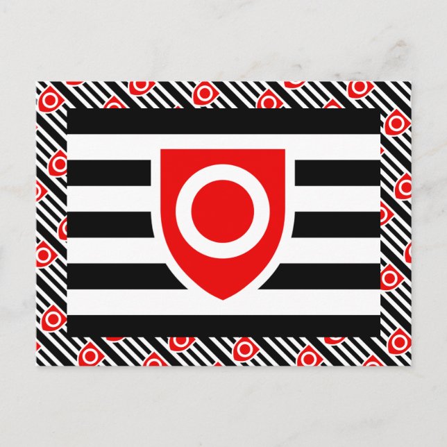 BESITZ-STOLZ-FLAGGE POSTKARTE (Vorderseite)