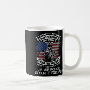Besitze den Titel Air Force Security Forces für im Kaffeetasse