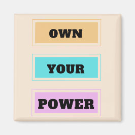 Besitzen Sie Ihr Power Square Magnet