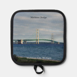 Besitzer der Mackinac-Brücke Topflappen