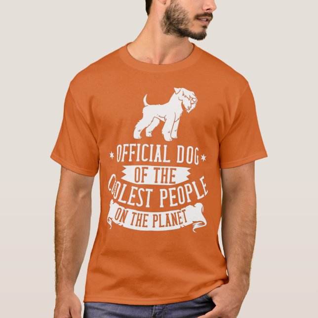 Besitzer der Welpen mit weichem Wheaten Terrier Do T-Shirt (Vorderseite)